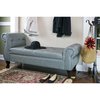 Baxton Studio Ipswich Grey Linen Bench 106-5277